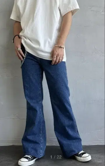 새상품급! 복각! BIGJOHN 벨보텀 MH402B 빅존 70's