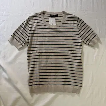 Max Mara WEEKEND 보더 반팔 썸머 니트