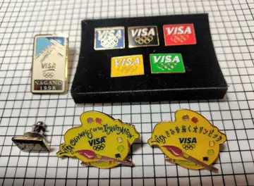 VISA 올림픽 핀 배지 나가노 올림픽