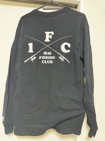 IRIE FISHING CLUB 롱 슬리브 티셔츠 M 블랙