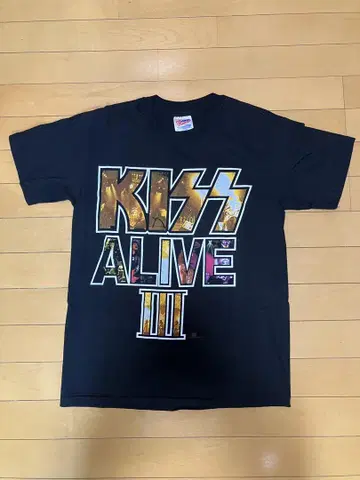 KISS ALIVE III 블랙 티셔츠
