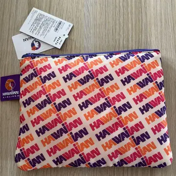HAWAIIAN AIRLINES 하와이안 항공 플랫 파우치