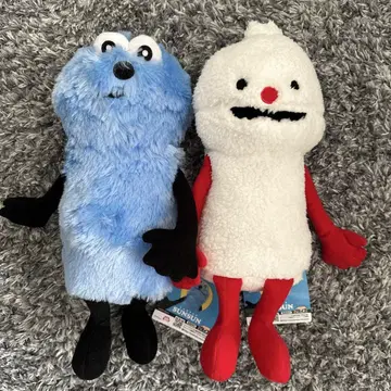 퍼펫 순순 앉기 Big 봉제 인형 순순 & 논논 세트