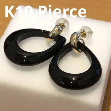 K10 새상품급 오닉스 흔들리는 골드 귀걸이 96H2409