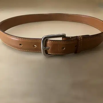 화이트 하우스 콕스 벨트 카멜