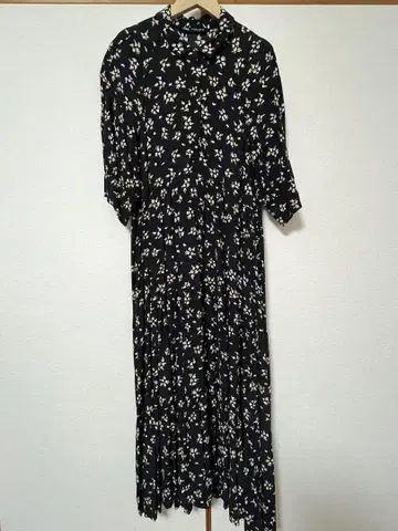 자라 꽃무늬 셔츠 원피스 L 사이즈