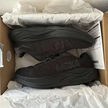 HOKA RINCON 4 BBLC 블랙 26cm 와이드 린콘 4