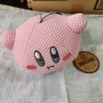 커비 봉제 인형 약 12cm 핑크