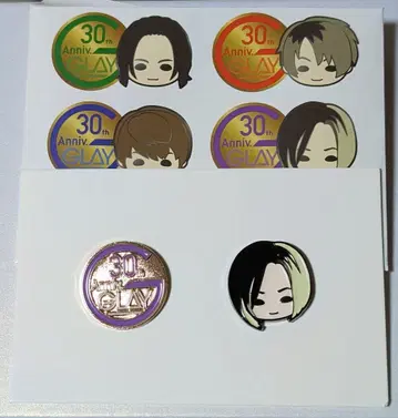 GLAY 엔터테인먼트 복권 핀 배지 HISASHI