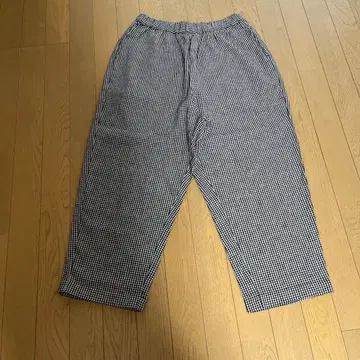 블루 윌로우 린넨 혼방 팬츠