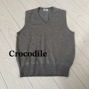 Crocodile 크로커다일 니트 베스트 글러 사이즈: L