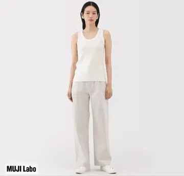 무인양품 MujiLabo 린넨 혼방 탱크탑