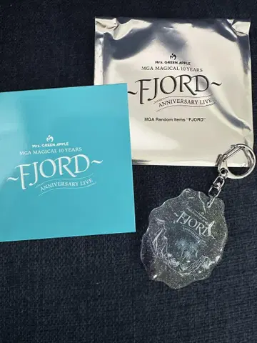 미세스 FJORD 피요르드 가챠 아크릴 키링