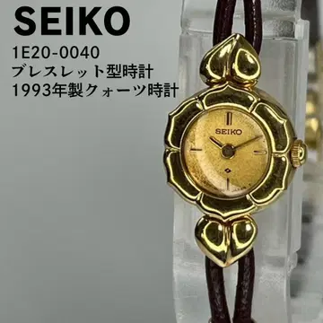 SEIKO 세이코 1993년 제작 블레스형 쿼츠 시계 배터리 교환 완료
