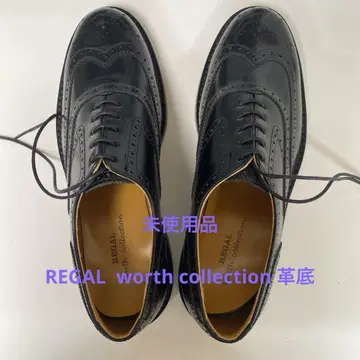 REGAL 윙 팁 가죽 밑창 25.5EE 미사용