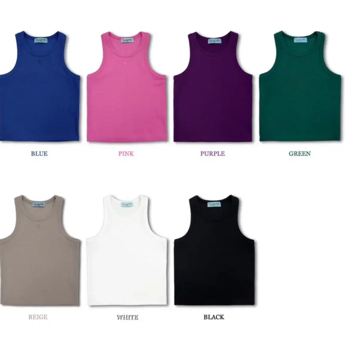 PALE JADE☆Twinkle Sleeveless PALE JADE | 페일제이드 Pale Jayde Twinkle Sleeveless Tank