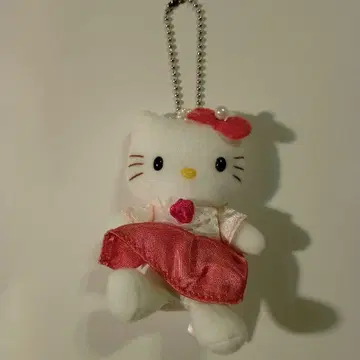 헬로키티 봉제 인형 키링