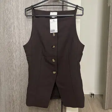 새상품 H&M 다크 브라운 뷔스티에