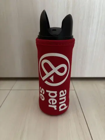and per se 앤퍼시 골프 공 케이스 3개용 빨간색