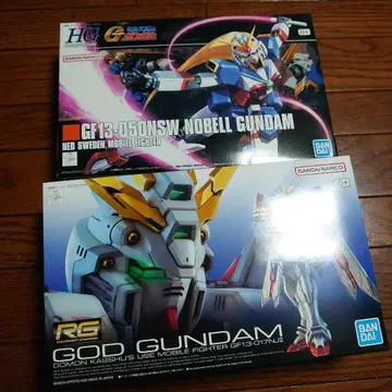 RG 갓 건담 HG 노벨 건담 [새상품 미조립]
