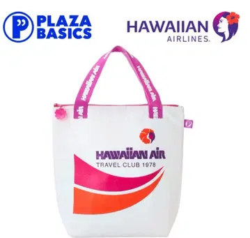 HAWAIIAN AIRLINES 하와이안 항공 간이 보냉 토트백