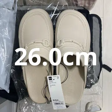 지유 로퍼 클로그 샌들 rokh 24cm
