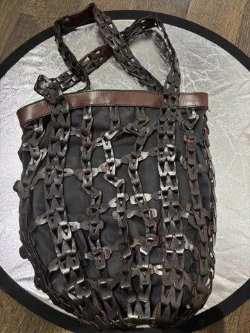 CIVIDINI 치비디니 가죽 메쉬 백