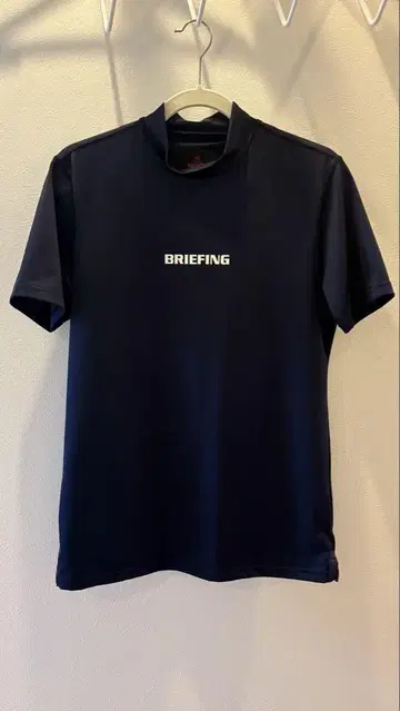 BRIEFING 골프 셔츠 M 네이비