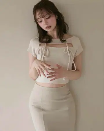앤드메리 베이비 리본 톱스
