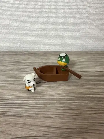 동물의 숲 + 숲을 만들자! 피규어 F-19와 타케케 & 카페이