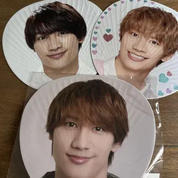 나니와단시 후지와라 죠이치로 부채 모자 꽁지 보야주
