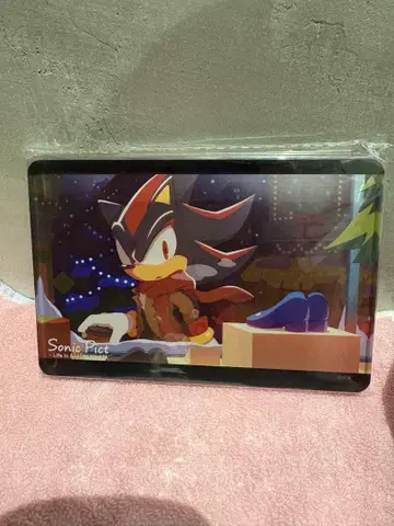 쉐도우 소닉 아크릴 블록 SEGA 스토어 SONIC PICT 세가