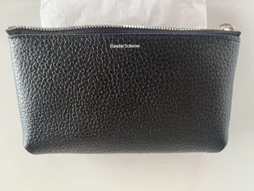 미사용 새상품 택 포함 hendersheme pouch S 파우치 블랙