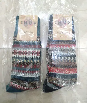 CHUP DRY VALLEY 여성용 코튼 삭스 2켤레 세트
