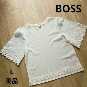 BOSS 티셔츠 흰색 화이트 L