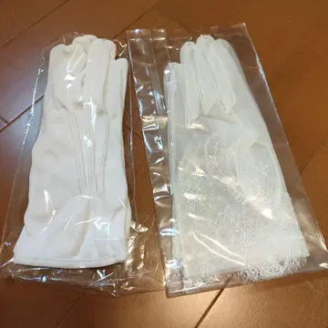 신부 베일과 장갑 세트