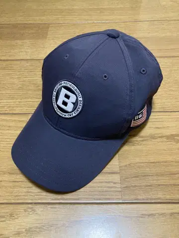 BRIEFING 네이비 캡 로고 자수
