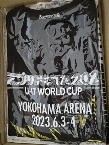 U-17 월드컵 티셔츠 M 사이즈 테니스 페스티벌 2023