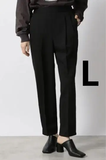 LOWRYS FARM 테이퍼드 팬츠 새상품 택 포함 L 로리즈팜