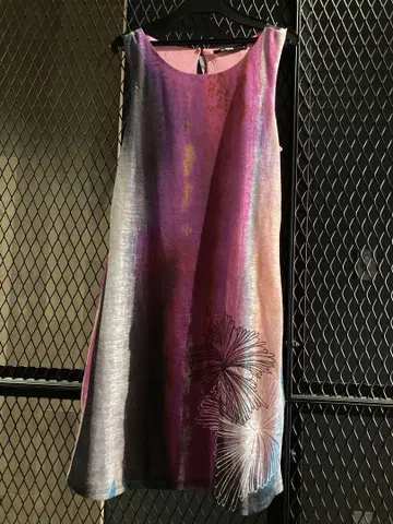 Desigual ELODIE 슬리브리스 미니 원피스 S