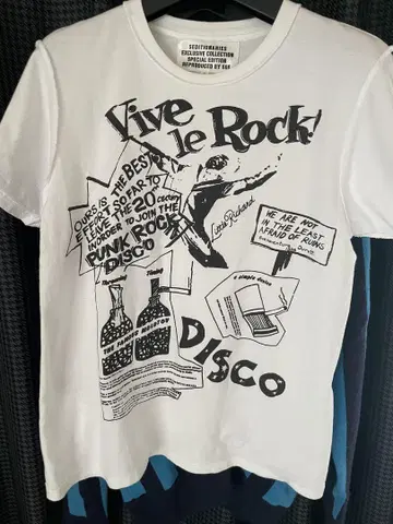 Seditionaries Vive le Rock 티셔츠 S 사이즈