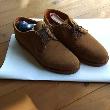 브라운 스웨이드 캐주얼 슈즈 스웨이드 26, 5cm