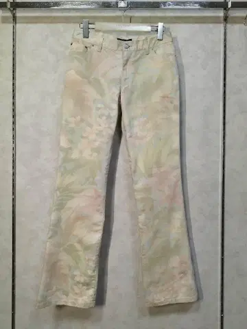 아페나 파스텔 꽃무늬 블러 프린트 팬츠 M