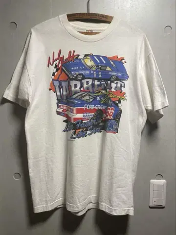 90s 나스카 티셔츠 XL 사이즈 화이트