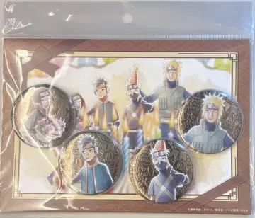 NARUTO 나루토 카카시 오비토 엔 시리즈 2023 메탈 배지 세트