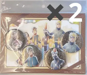 NARUTO 나루토 카카시 오비토 엔 시리즈 2023 메탈 배지 세트