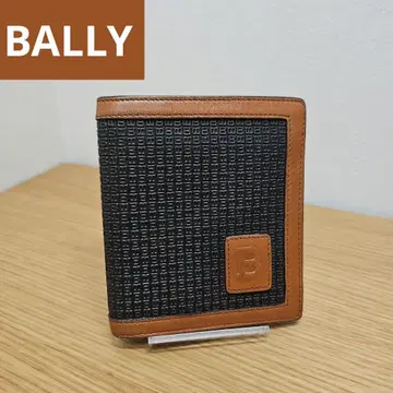 BALLY 발리 두겹 지갑 블랙/브라운 가죽