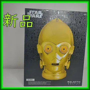 스타 워즈 C-3PO 헤드 라이트업 새상품 사운드 포함 f3qO