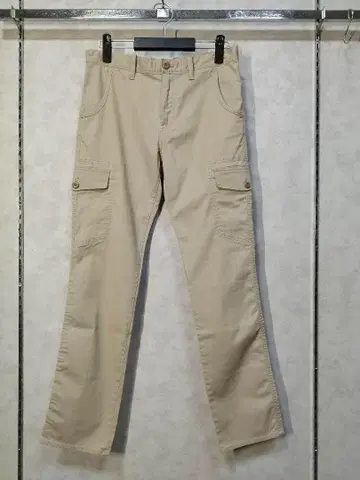 GAP 면 코드 레인 베이지 카고 팬츠 4 포켓 30/32