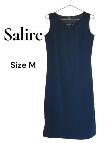 Salire 슬리브리스 원피스 M 사이즈 블랙